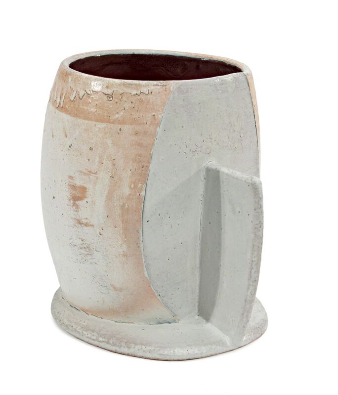 Jamie Walker, ‘CUP FORM #12’, 2012, Sculpture, Soda fired stoneware, slip and glaze, Traver Gallery