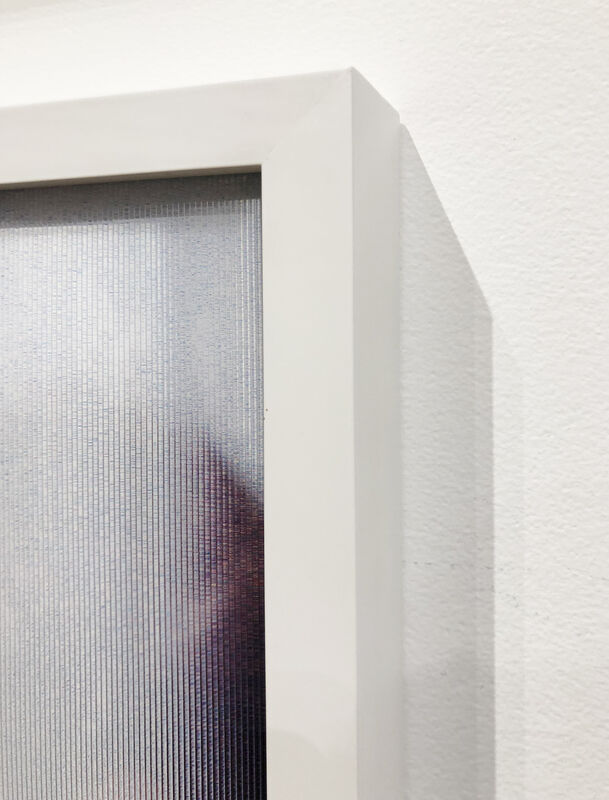 Barbara Cole, ‘Forget-Me-Not Lenticular, from Falling Through Time’, 2016, Photography, Interlaced Inkjet Print with Lenticular Lens, Framed in White, Bau-Xi Gallery