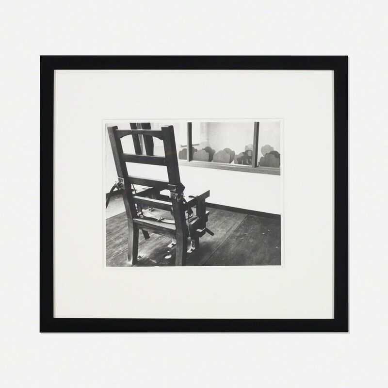 Andy Warhol, ‘Untitled (Electric Chair)’, Photography, Gelatin silver print, Rago/Wright/LAMA