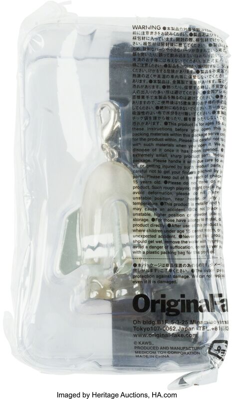 KAWS, ‘Blitz (Clear), keychain’, 2011, Other, Painted cast vinyl, Heritage Auctions