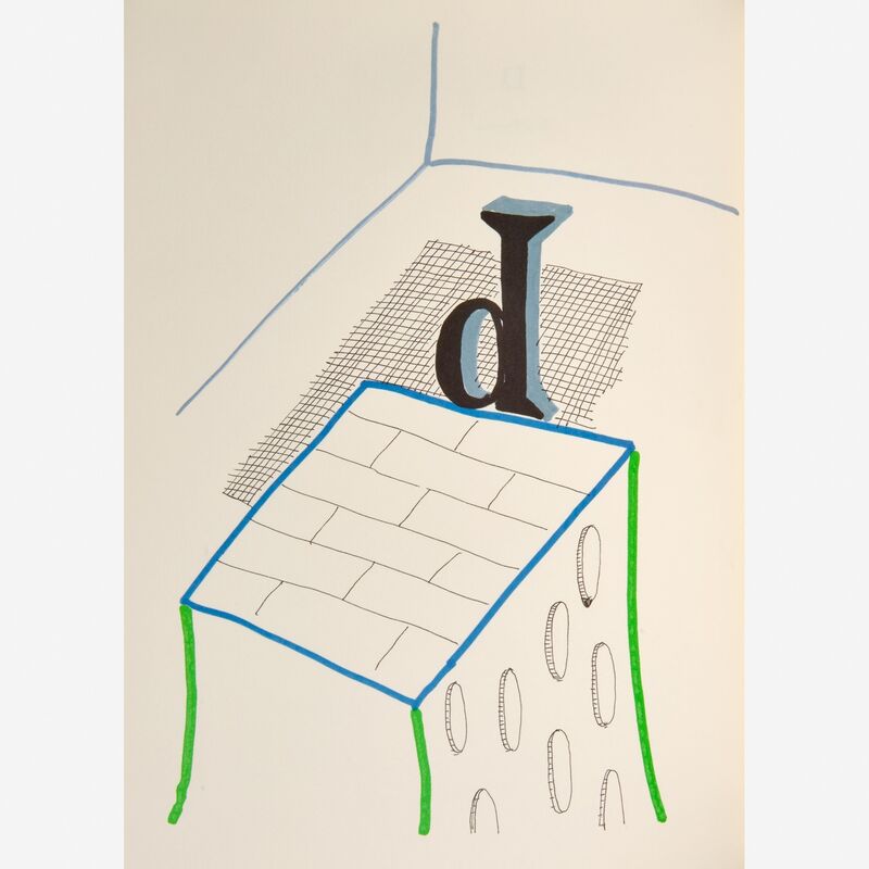 David Hockney, ‘Hockney's Alphabet’, 1991, Print, Color lithographs on Exhibition Fine Art Cartridge paper, in original gray slipcase, Freeman's
