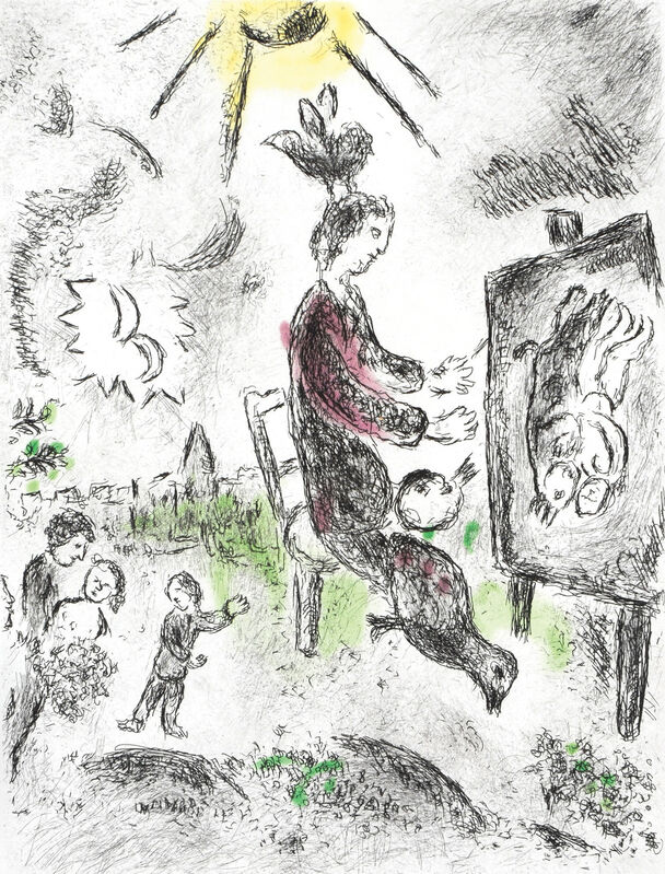 Marc Chagall, ‘Untitled ’, 1975-76, Print, Etching and aquatint, Goldmark Gallery