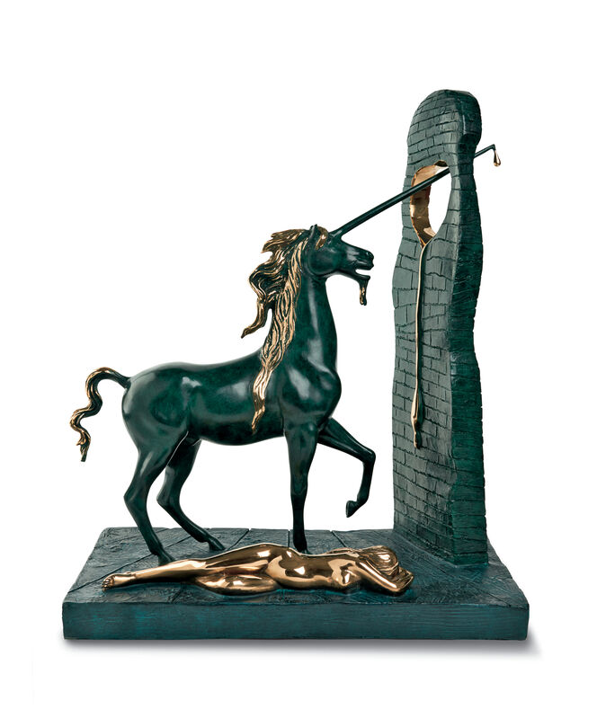 Salvador Dalí, ‘The Unicorn’, Conceived in 1977, Sculpture, Bronze lost wax process, Dali Paris