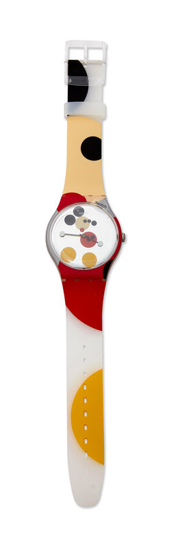 Damien Hirst, ‘Swatch Mirror Spot Mickey [SUOZ290S]’, Fashion Design and Wearable Art, Unisex Swatch watch in plastic, Roseberys