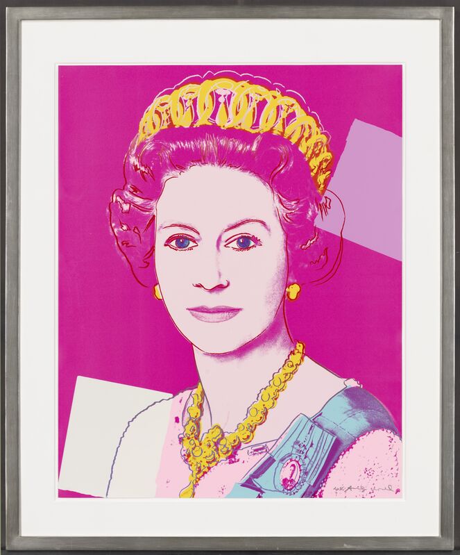 Andy Warhol, ‘Reigning Queens: Queen Elizabeth II of the United Kingdom,’, 1985, Print, Screenprint on Lenox Museum Board, Coskun Fine Art
