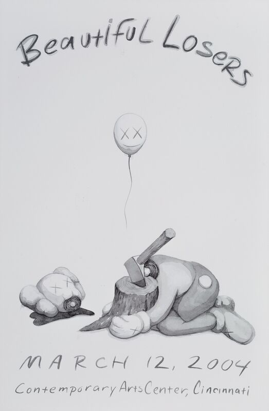 KAWS, ‘Beautiful Losers, exhibition poster’, 2004, Ephemera or Merchandise, Offset lithograph in color on smooth wove paper, Heritage Auctions