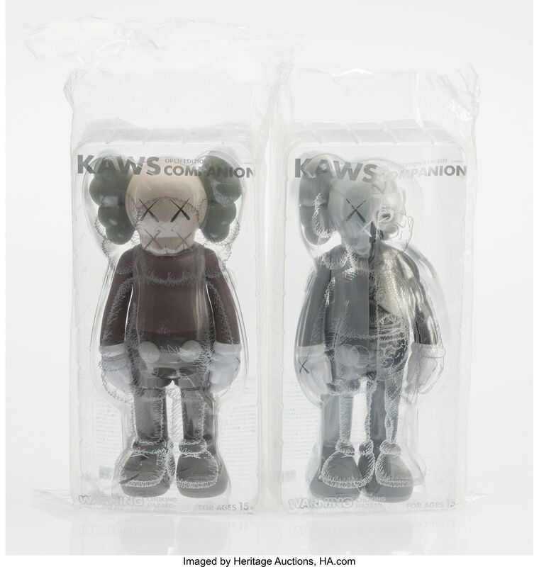 KAWS, ‘Companion, set of two’, 2016, Other, Painted cast vinyl, Heritage Auctions