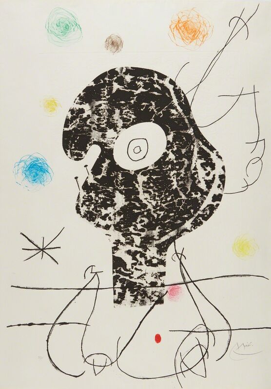 Joan Miró, ‘Emehpylop (Cyclops)’, 1968, Print, Etching, drypoint and cement print in colors, on Madeure rag paper, the full sheet, Phillips
