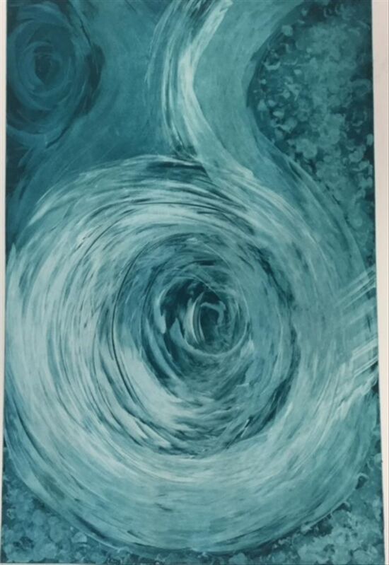 MARGARET MARA, ‘Tranquil Turbulence’, 2017, Print, Etching on Paper, Black Square Arts