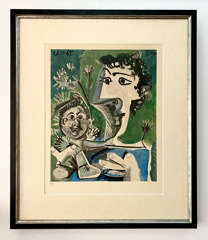 Pablo Picasso, ‘Mother and Child’, 1966, Print, Lithograph on Arches paper, Van der Vorst- Art