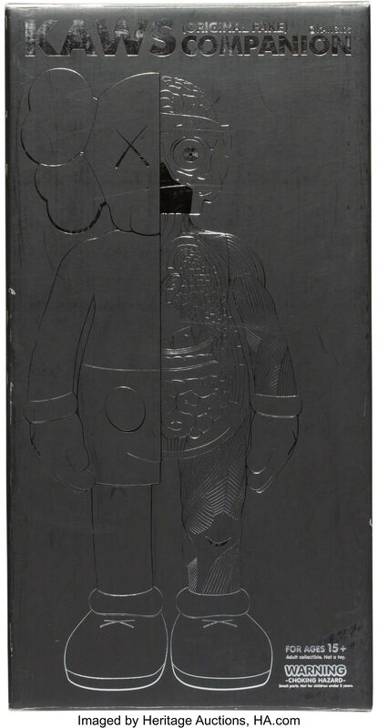 KAWS, ‘Dissected Companion (Black)’, 2006, Sculpture, Painted cast vinyl, Heritage Auctions