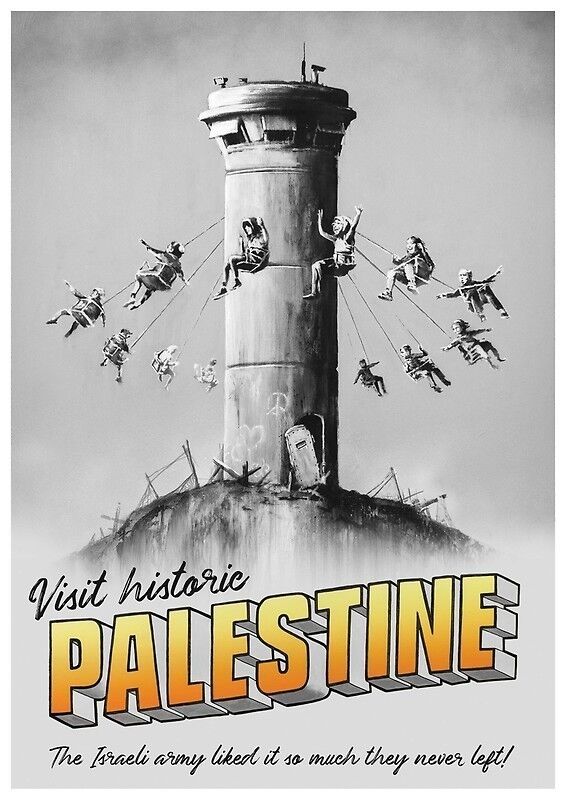 Banksy, ‘Palestine Poster’, 2019, Print, Poster, Dope! Gallery Gallery Auction