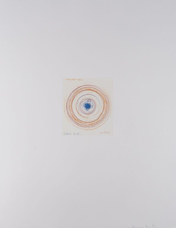 Damien Hirst, ‘Wheel Within a Wheel (from In a Spin, The Action of the World on Things I)’, 2002, Print, Etching printed in colours, Forum Auctions