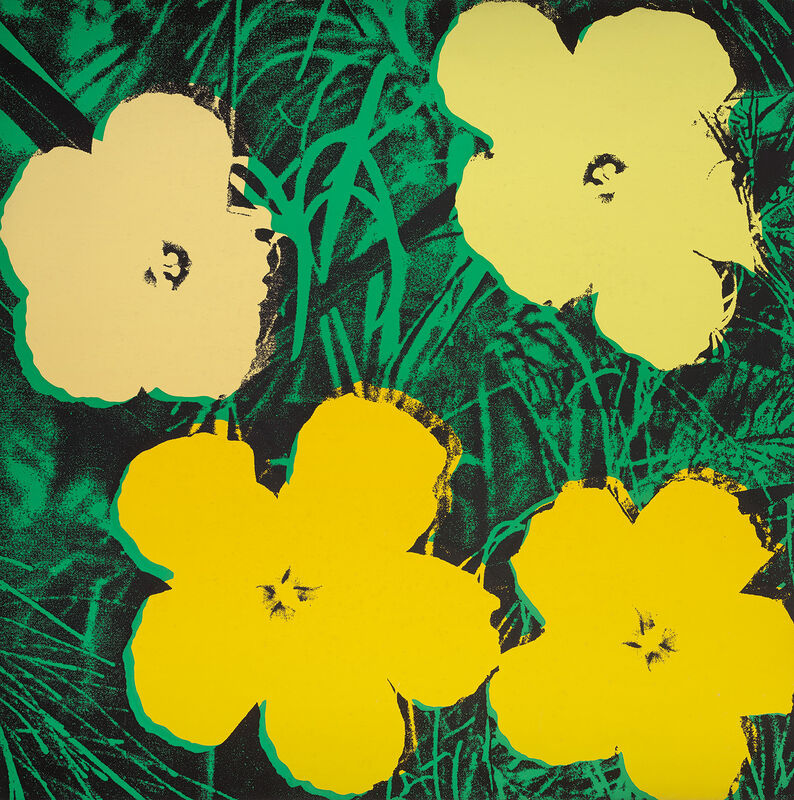 Andy Warhol, ‘Flowers’, 1970, Print, Screenprint in colours, on wove paper, the full sheet., Phillips