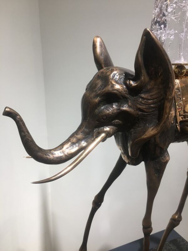 Salvador Dalí, ‘Space elephant’, Conceived in 1980, Sculpture, Bronze lost wax process, Dali Paris