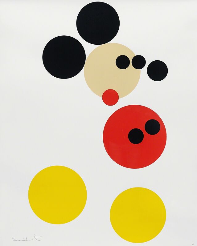 Damien Hirst, ‘Mickey’, 2014, Print, Screenprint in colours with glaze, on wove paper, with full margins, Phillips