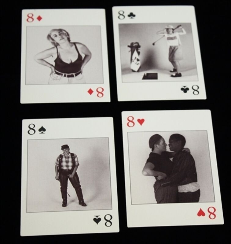 Catherine Opie, ‘Dyke Deck’, ca. 1995, Ephemera or Merchandise, Screenprinted photographs on a deck of playing cards in box, Alpha 137 Gallery