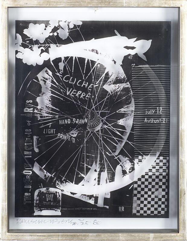Robert Rauschenberg, ‘Cliché verre’, 1980, Print, Offset and lithography on acetate, Il Ponte