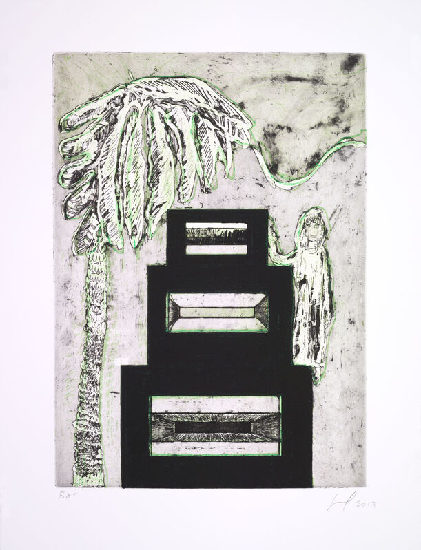 Peter Doig, ‘Maracas (Speaker Box)’, 2013, Print, Etching with aquatint, Two Palms