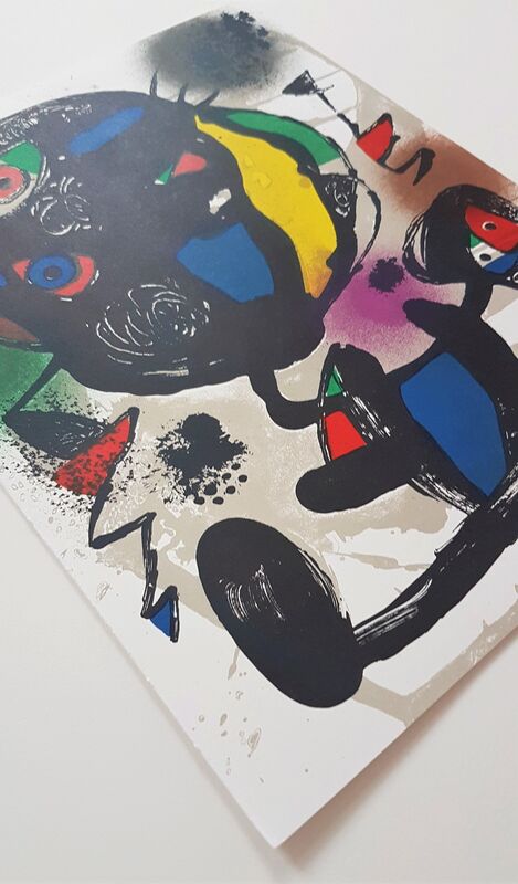 Joan Miró, ‘Lithographie Originale V’, 1981, Print, Color Lithograph, Cerbera Gallery