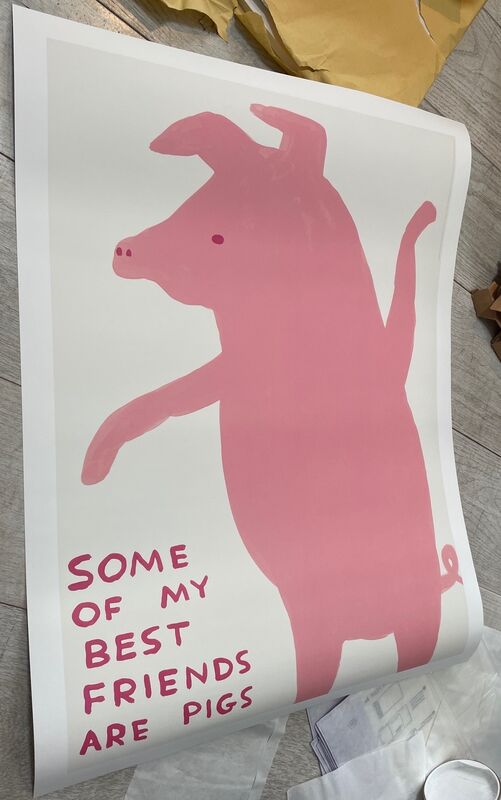 David Shrigley, ‘Animal Series (Set of 4)’, 2020, Posters, Offset lithograph exhibition poster print, Artsy x Capsule Auctions