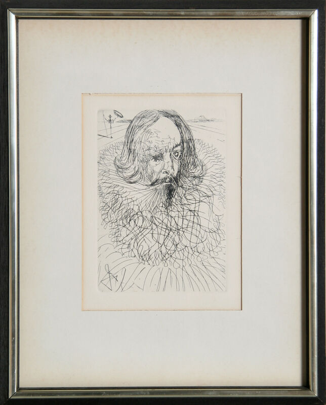 Salvador Dalí, ‘Cervantes’, circa 1968, Print, Etching, signed in the plate, RoGallery