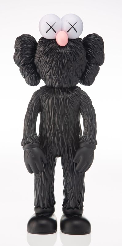 KAWS, ‘BFF Companion (Black)’, 2017, Sculpture, Painted cast vinyl, Heritage Auctions