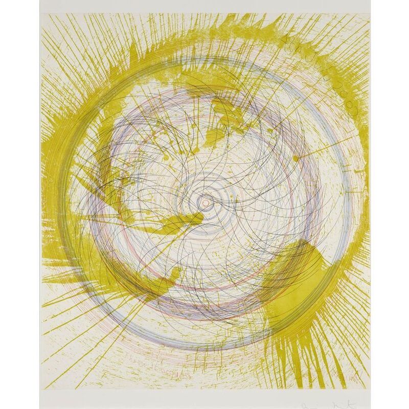 Damien Hirst, ‘Damien Hirst, Throw it around’, 2002, Print, Etching, Oliver Cole Gallery
