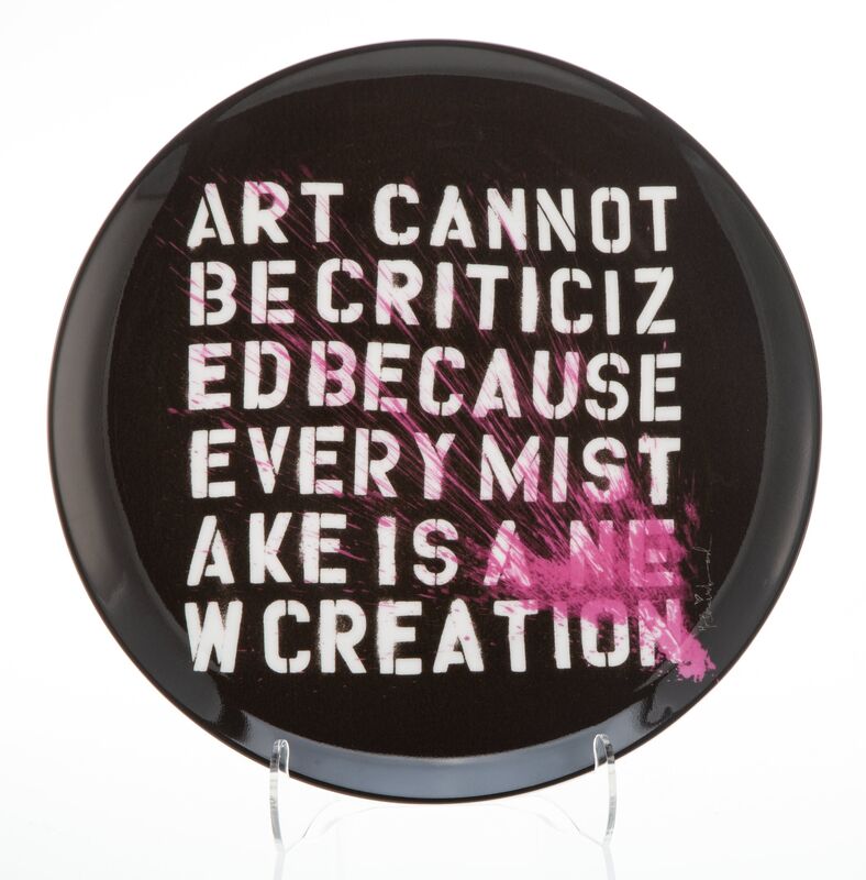 Mr. Brainwash, ‘Art Cannot Be Criticized, 2011’, 2020, Ephemera or Merchandise, Fine bone china, Heritage Auctions