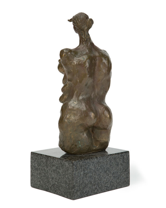 Salvador Dalí, ‘Earth Mother’, Sculpture, Bronze with applied finish on a marble base, John Moran Auctioneers