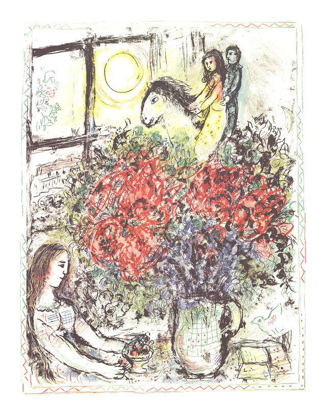 Marc Chagall, ‘La Chevauchee (The Ride)’, 1979, Print, Stone Lithograph, ArtWise