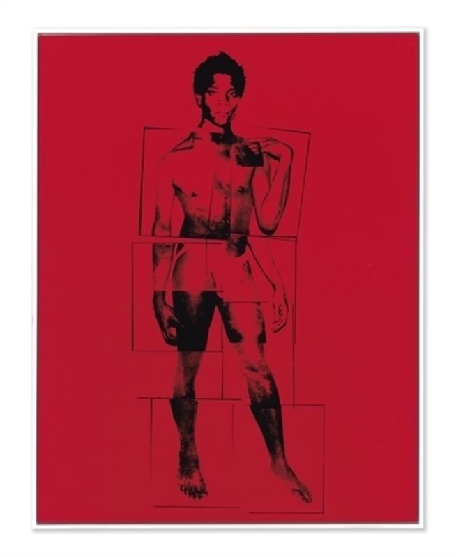 Andy Warhol, ‘Reel Basquiat’, Synthetic polymer and silkscreen ink on canvas, Christie's
