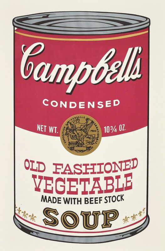 Andy Warhol, ‘Old Fashioned Vegetable, from Campbell's Soup II’, 1969, Print, Screenprint in colours, on wove paper, with full margins., Phillips
