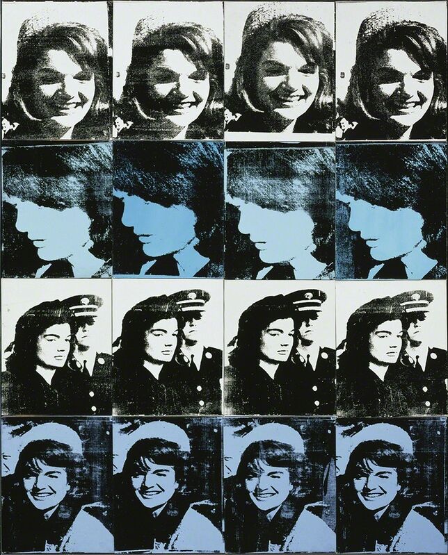 Andy Warhol, ‘Sixteen Jackies’, 1964, Print, Color Screenprint, Walker Art Center