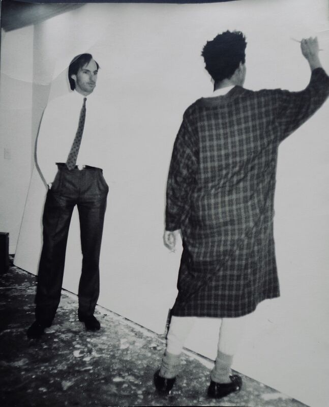Andy Warhol, ‘"Untitled(Jon Gould & Jean Michel Basquiat)"’, 1984-1985, Photography, Paper, Bengtsson Fine Art
