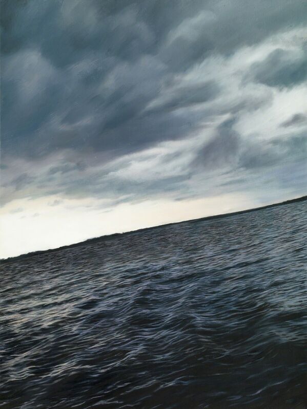 Rosalyn Bodycomb, ‘Storm II, Eagle Mountain Lake’, 2009, Painting, Oil on linen, Conduit Gallery