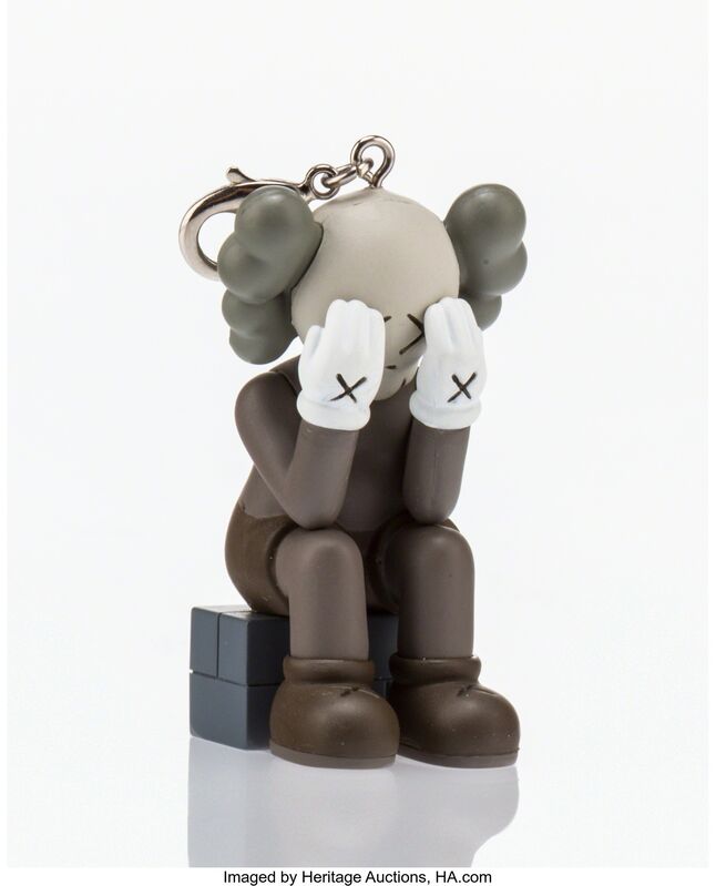 KAWS, ‘Companion Passing Through Keychain (Brown)’, 2013, Other, Painted cast vinyl, Heritage Auctions