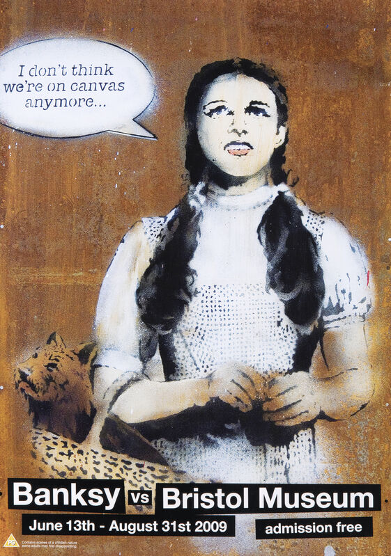 Banksy, ‘Banksy vs Bristol Museum’, 2009, Posters, A collection of four exhibition posters, Tate Ward Auctions