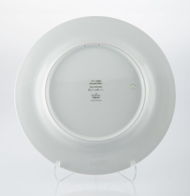 Roy Lichtenstein, ‘Decorative Plate’, circa 2000, Design/Decorative Art, Glazed porcelain, Heritage Auctions