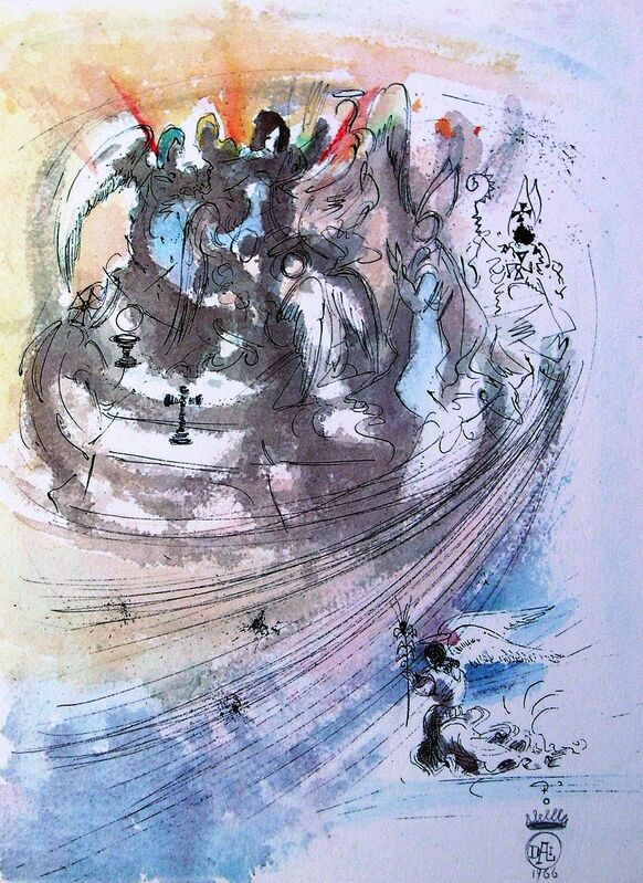 Salvador Dalí, ‘Paternoster Suite - Hallowed Be Thy Name…’, 1966, Print, Original color lithograph on wove paper, Baterbys