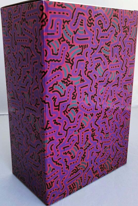 Keith Haring, ‘Keith Haring Bearbrick 1000% Companion (Haring BE@RBRICK)’, 2018, Ephemera or Merchandise, Painted vinyl cast resin figure, Lot 180 Gallery