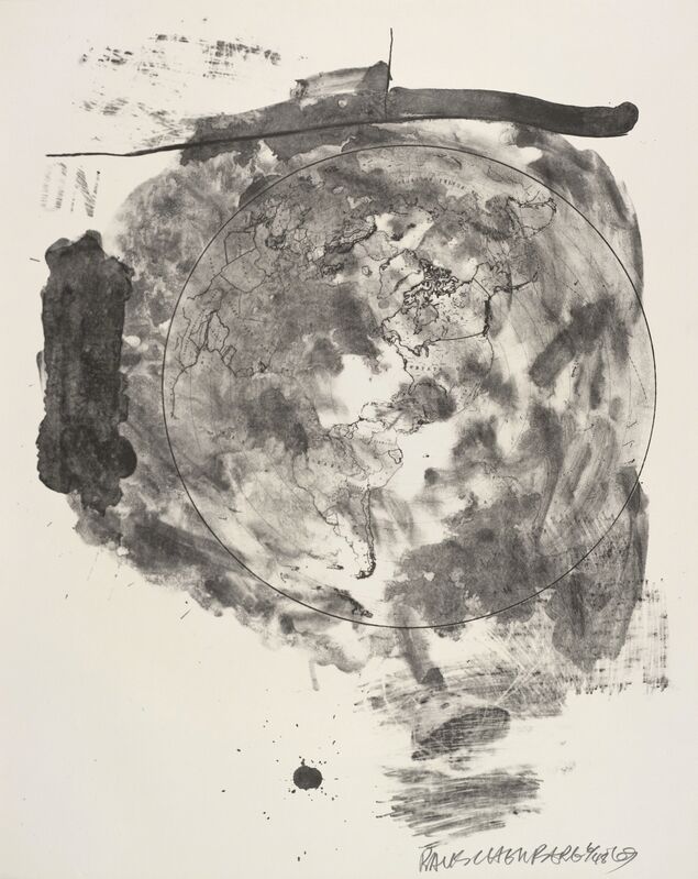 Robert Rauschenberg, ‘Medallion (Stoned Moon)’, 1969, Print, Lithograph, San Francisco Museum of Modern Art (SFMOMA) 