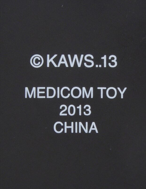 KAWS, ‘Passing Through (Black)’, 2013, Sculpture, Painted cast vinyl, Julien's Auctions