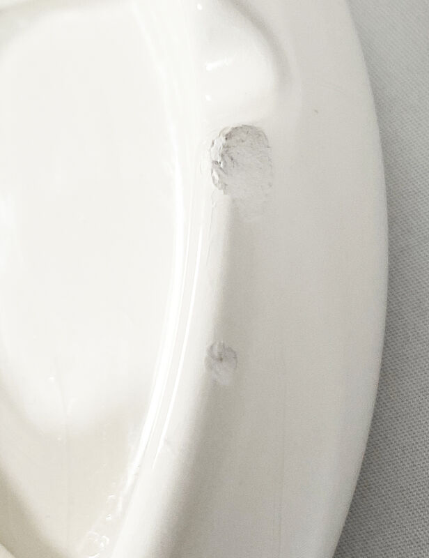 KAWS, ‘'Original Fake' (white) Ceramic Ashtray’, 2008, Sculpture, Whiteware ceramic ashtray with glazing., Signari Gallery
