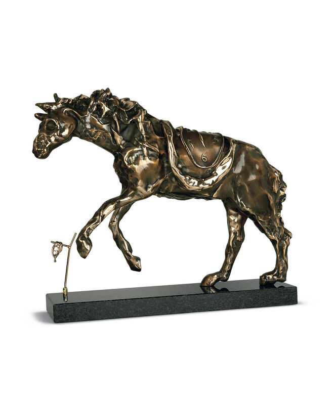 Salvador Dalí, ‘Horse Saddled With Time’, Conceived in 1980, Sculpture, Bronze lost wax process, Dali Paris