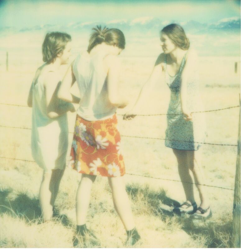 Stefanie Schneider, ‘3 Girls II (The Last Picture Show)’, 2006, Photography, Archival Print based on Polaroid. Not mounted., Instantdreams