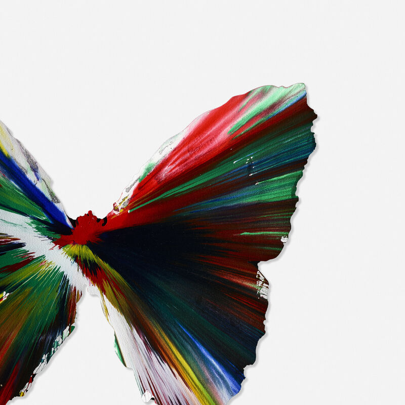 Damien Hirst, ‘Butterfly Spin Painting’, 2009, Painting, Acrylic on paper, Rago/Wright/LAMA