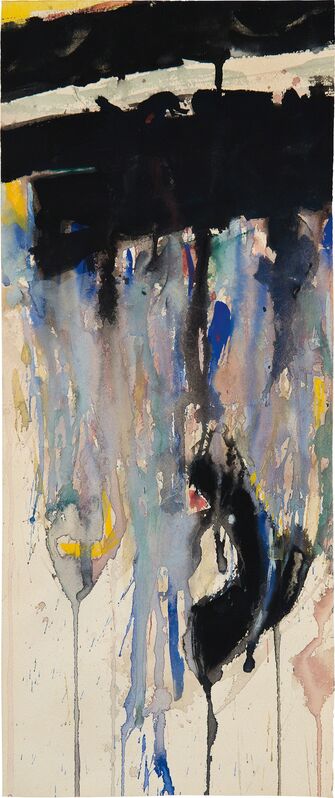 Sam Francis, ‘Untitled’, circa 1955, Painting, Gouache on paper, Phillips
