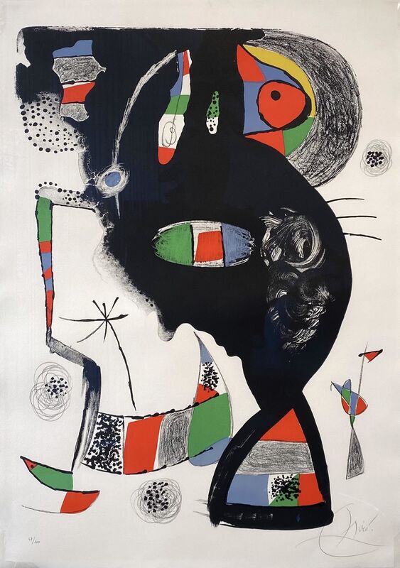 Joan Miró, ‘42 Rue Blomet’, 1977, Print, Lithograph, Nikola Rukaj Gallery