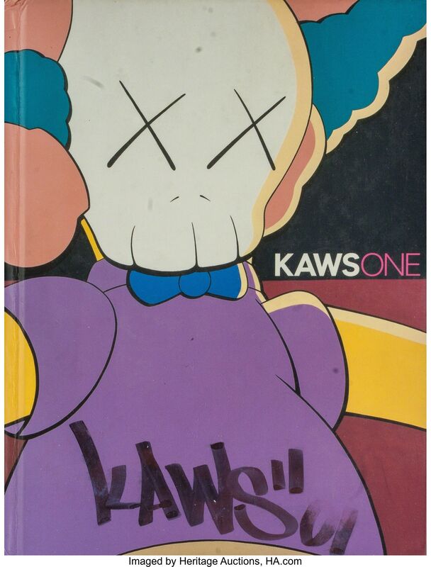 KAWS, ‘Original Fake KAWS One book, Kimpson Krusty the Clown’, 2001, Other, Hardcover book, Heritage Auctions